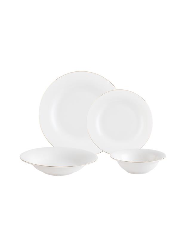 Столовый сервиз Dormir из 24 предметов, фарфор