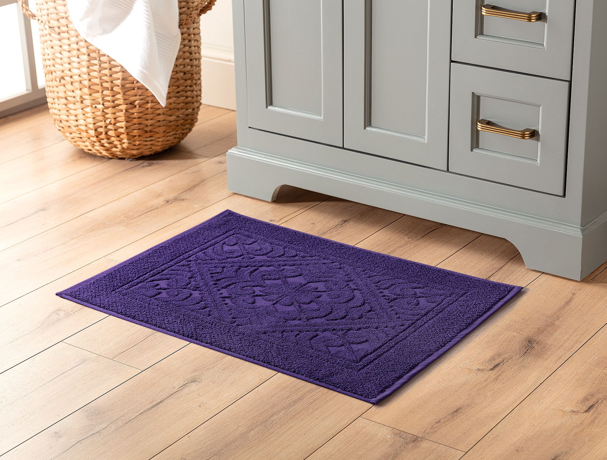 Фиолетовый коврик