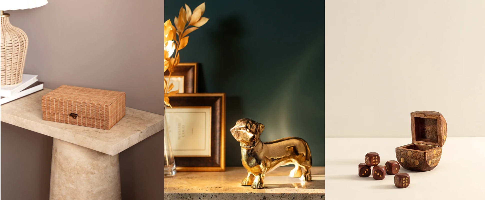 Статуэтки и шкатулки