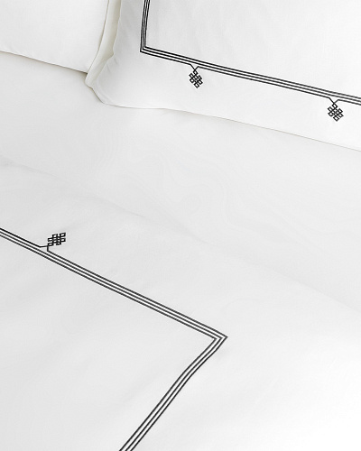 Комплект постельного белья семейный Lilas с 4 наволочками и 2 пододеяльниками 160x220 см, хлопок