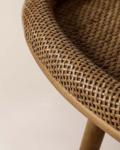 Журнальный столик Perla 77x41x39 см, ротанг