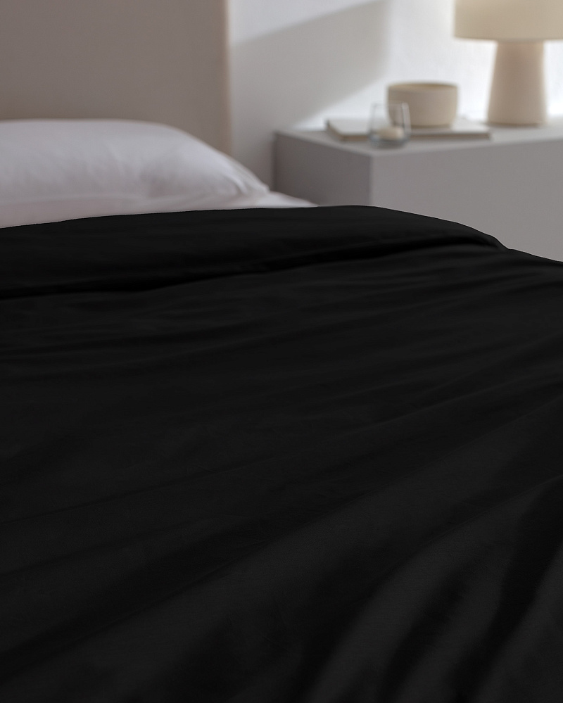 Пододеяльник Manon 200x220 см. - черный