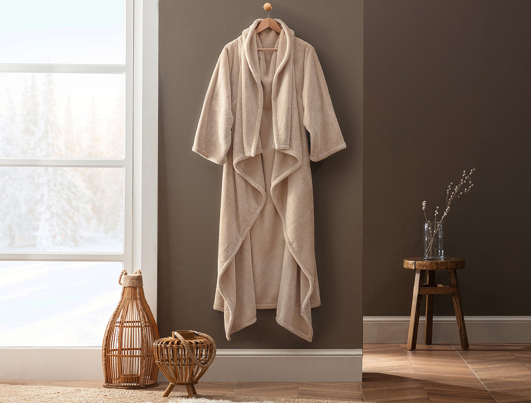 Халат Marla Wearable M р. - бежевый