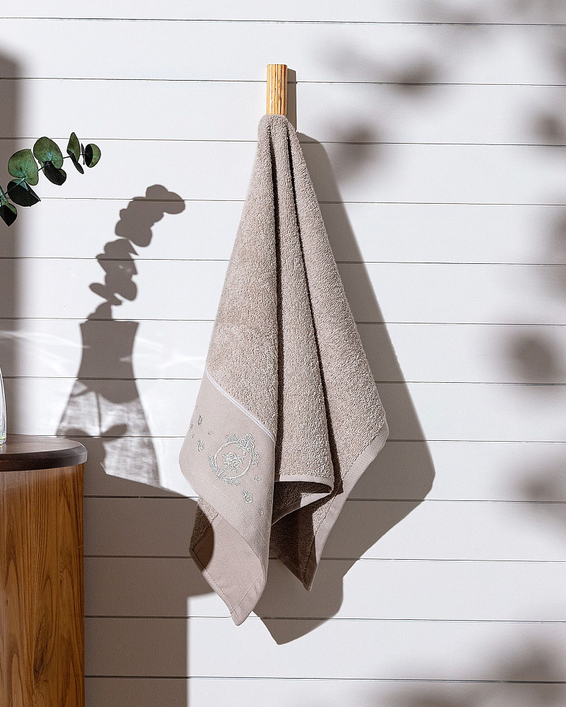 Полотенце для лица Gauthier 50х76 см - бежевое