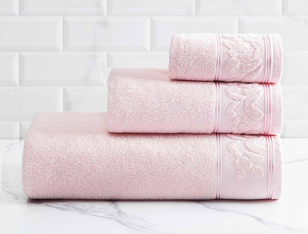 Полотенце для лица Tilda 50x70 см - пудровое