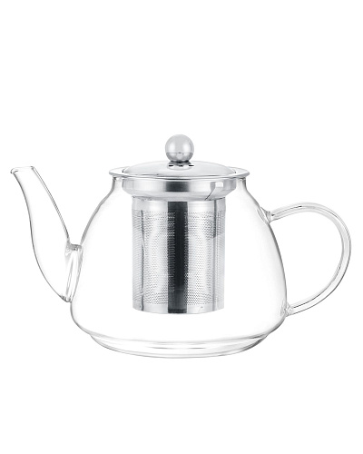 Чайник из боросиликатного стекла Helmond с сетчатым ситом, 950мл