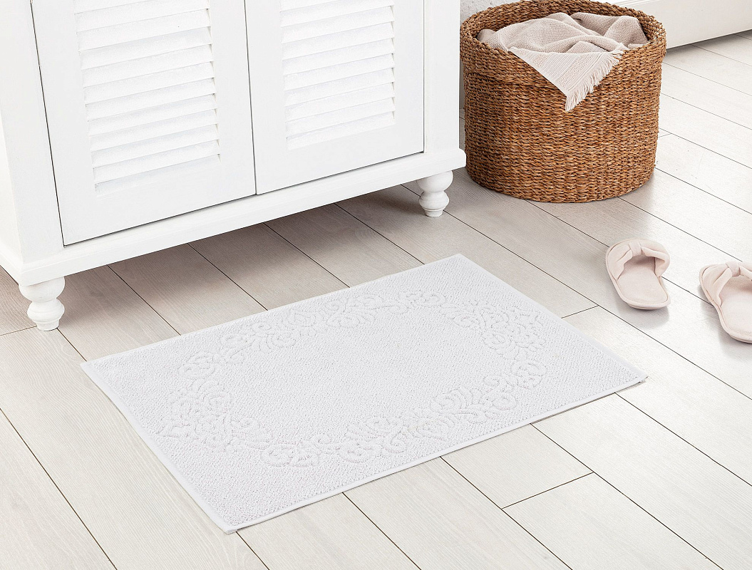 Полотенце для ног Norice 50x70 см - светло-серое