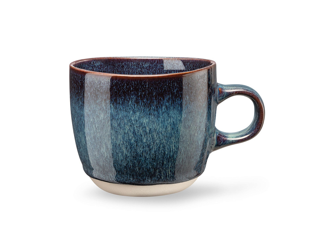 Керамическая кружка Bel 460 мл - темно-зеленая