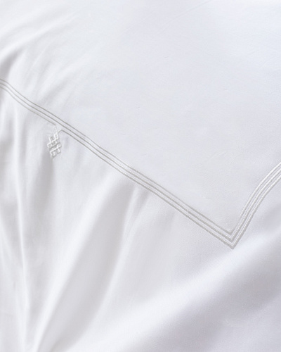 Комплект постельного белья семейный Lilas с 4 наволочками и 2 пододеяльниками 260x280 см, хлопок