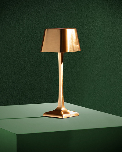 Лампа Freman Touch 10x10x26 см - золотая