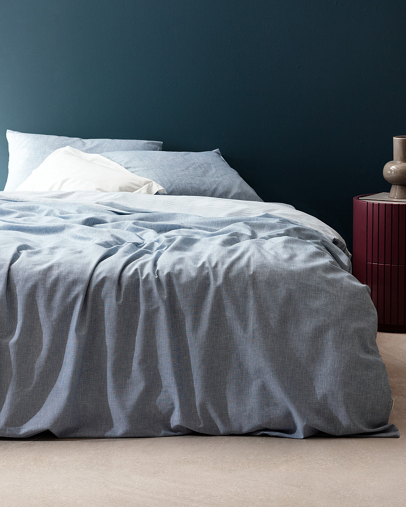 Комплект постельного белья двуспальный Delrico с принтом 240x260 см