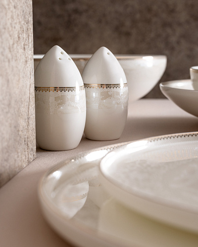 Столовый сервиз Marte из 56 предметов, - фарфор