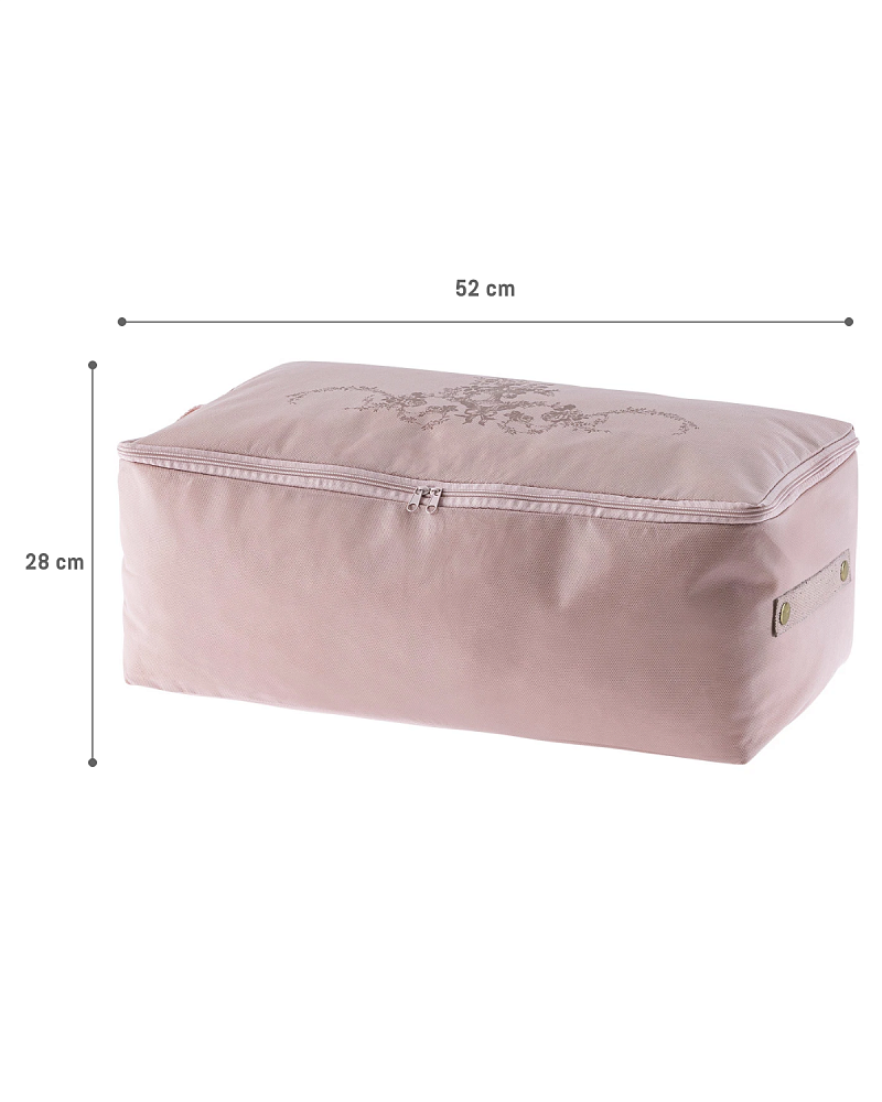 Сумка для хранения Floral 52x28x21 см. - пудровая