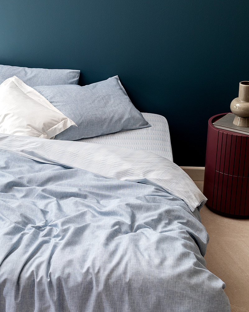 Комплект постельного белья двуспальный Delrico с принтом 240x260 см