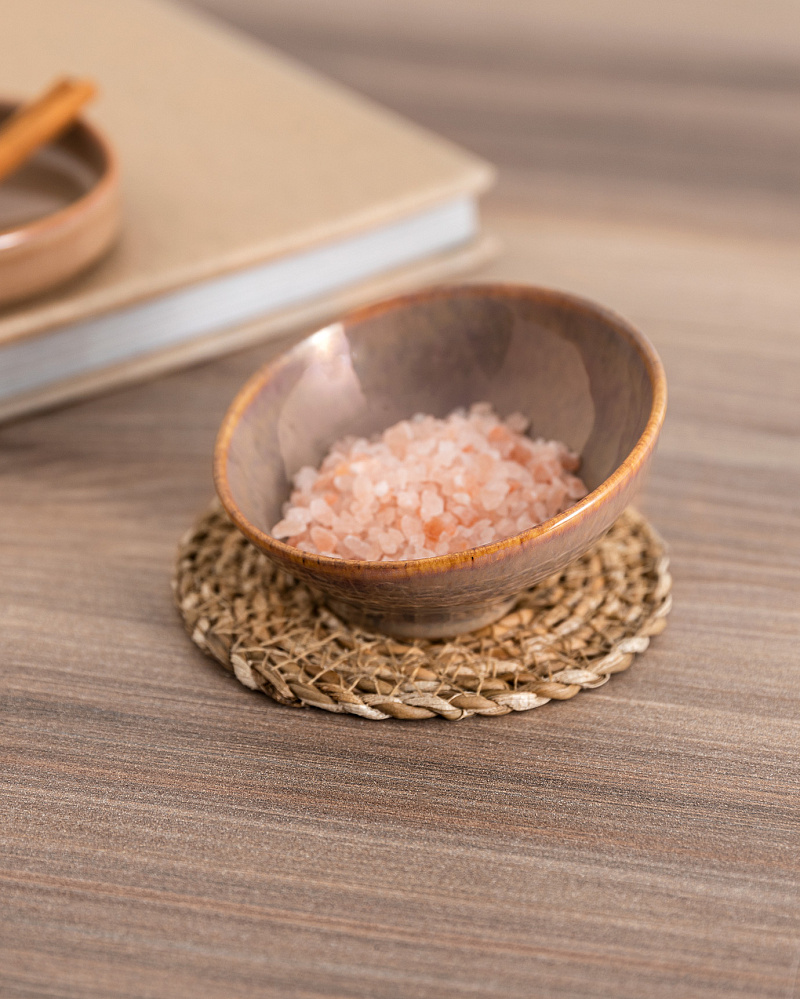 Миска для специй и соусов Amorphe 9 см. - коричневая