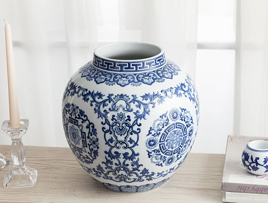 Ваза Saint-Pierre Blanc 27,5x27,5x32,5 см