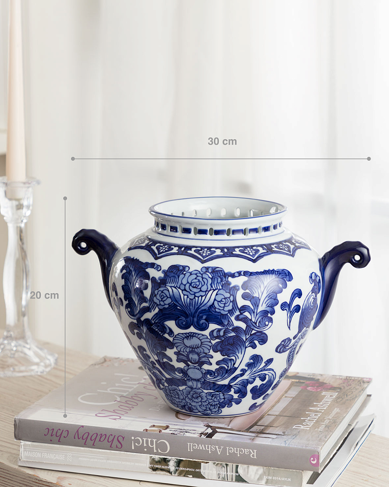 Ваза Angers 30x20x20 см, фарфор