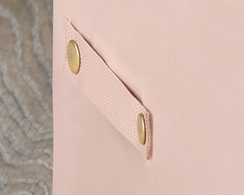 Сумка для хранения Flower 52x28x21 см. - пудровая