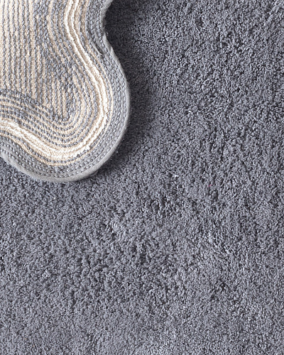 Коврик для ванной Yvoire 50x80 см. - серый / белый