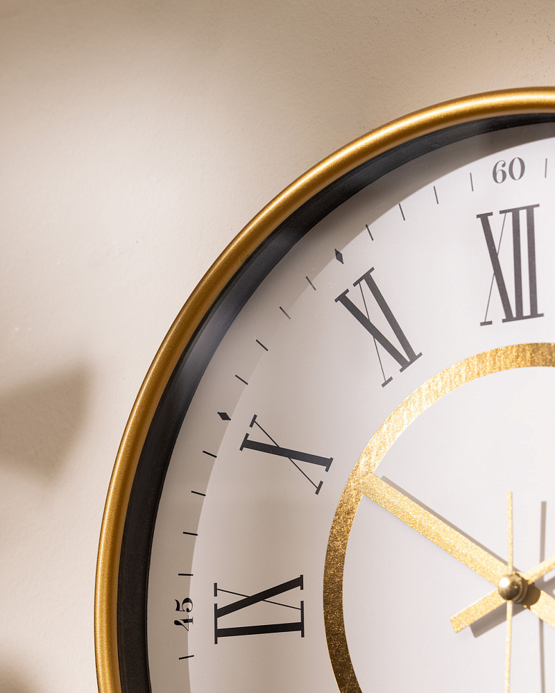 Настенные часы Agathe 30 см, пластик