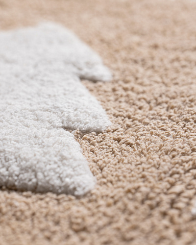 Коврик для ванной Lumière Matin рождественский 50x80 см, - хлопок