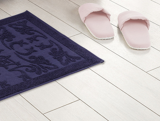 Полотенце для ног Berthe 50x70 см - темно-синее