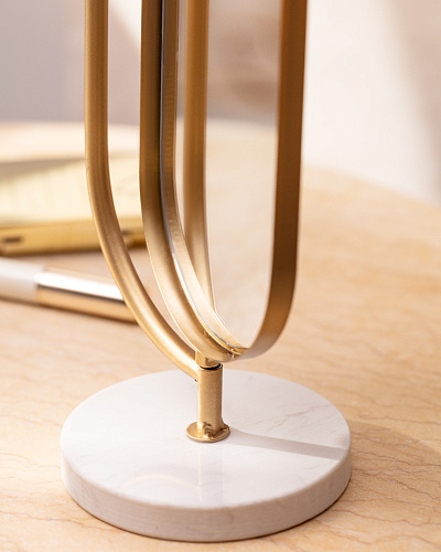 Вешалка для украшений Goldie 12x10x39,5 см. - золотистая