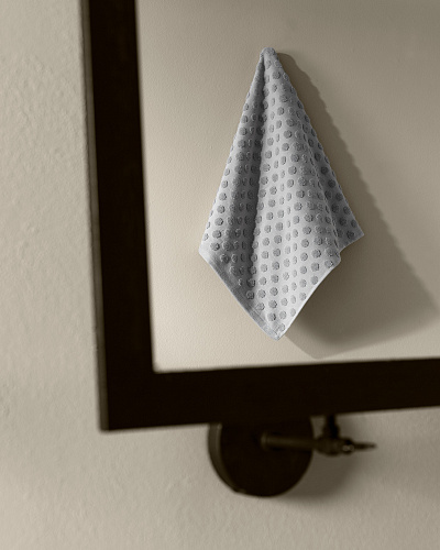 Полотенце для лица Puanty 50x76 см. - светло-серое