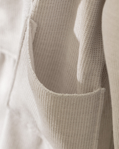 Халат унисекс с капюшоном Rayana и ремешком L-XL, хлопок