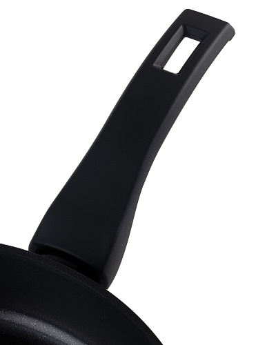 Набор посуды Titanium Professional из 7 шт., 18-22-26 см. - черный