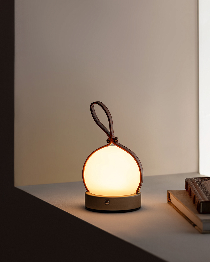 Светильник Maia 10 см. - золотистый / коричневый