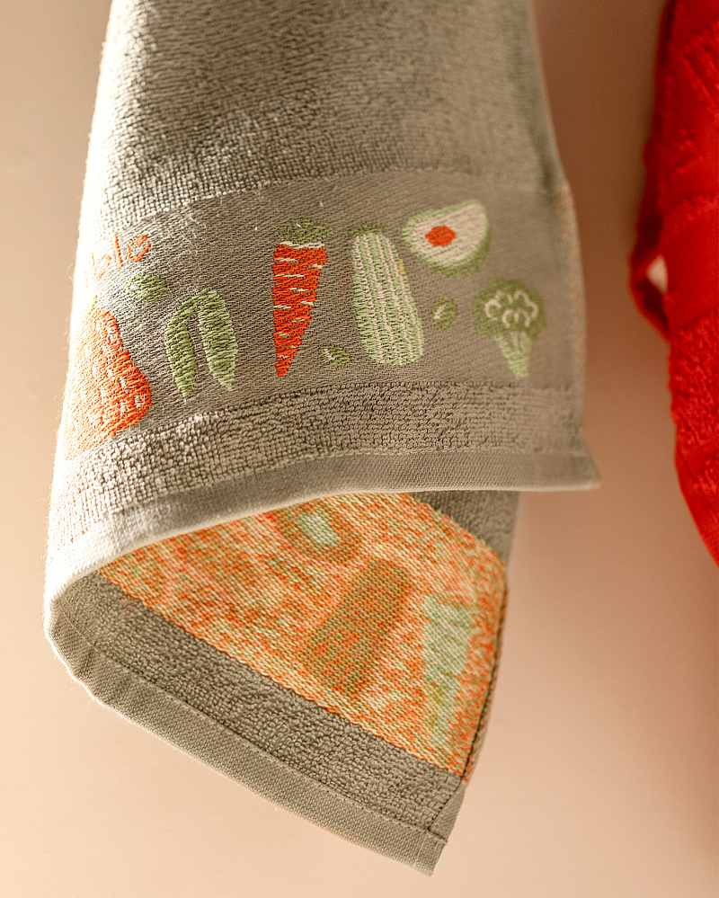 Комплект кухонных полотенец Carotte из 2 шт., 40x60 см. - хлопок