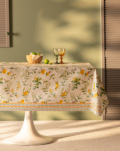 Скатерть Debora 100x140 см. - бежевая