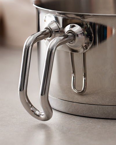 Сотейник Nova 12 см. - серебристый