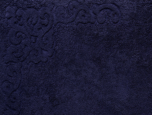 Полотенце для ног Orlena 50x70см - темно-синее