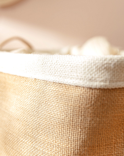 Корзина Eva 40x30x20 см. - бежевая