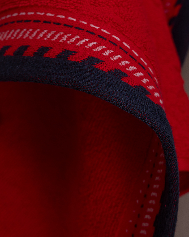 Полотенце для лица Perle 50x70 см. - красное