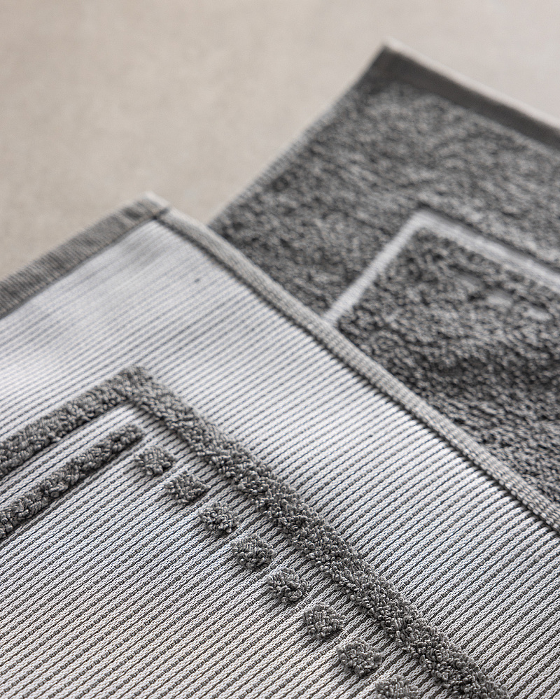 Полотенце для ног Angeline Natural Collection 50x80 см, - хлопок, пвх