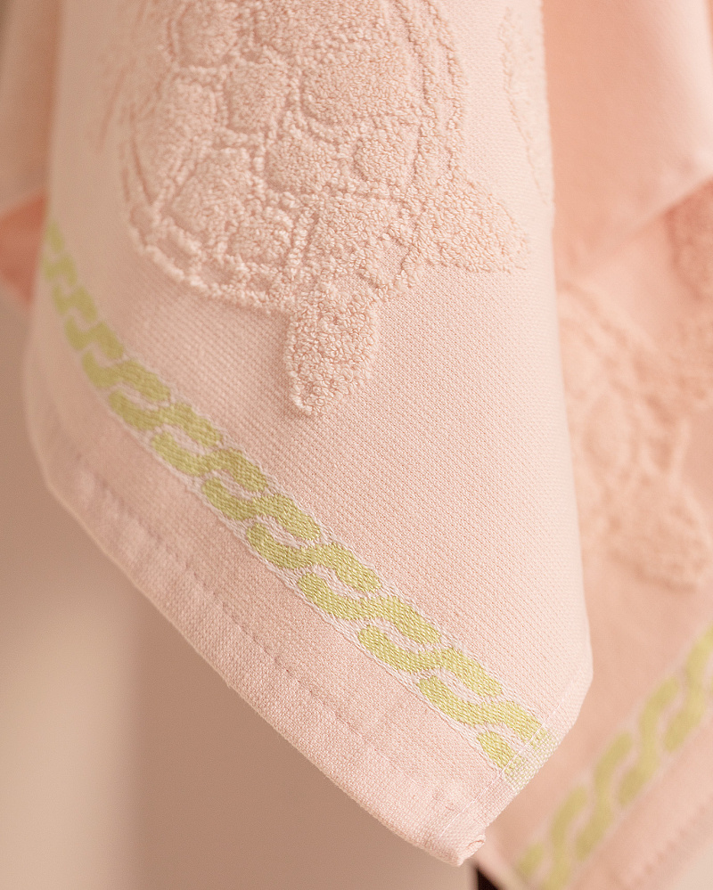 Полотенце для лица Rochelle 50х70 см - пудровое