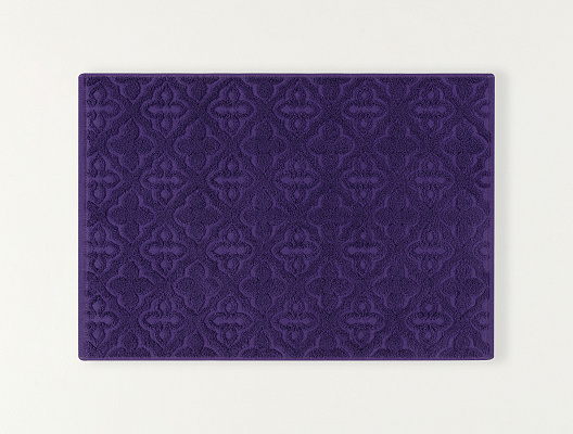 Полотенце для ног Berthe 50x70 см. - фиолетовое