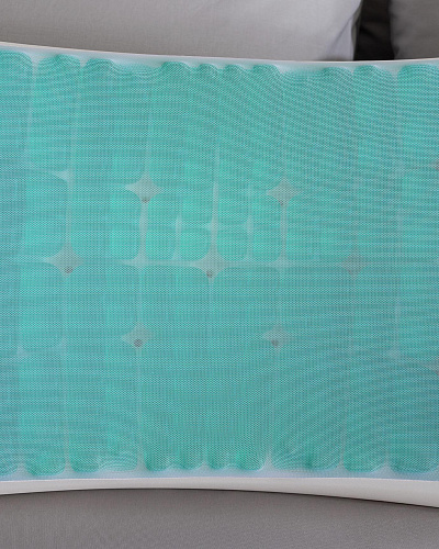 Подушка Moonlit Visco Lux с охлаждающим эффектом 60x40x14 см. - вискоэластик