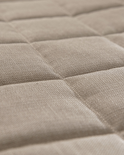 Комплект дорожка на кровать 90x240 см + 4 навочки Sillage Luxury Collection, - экрю