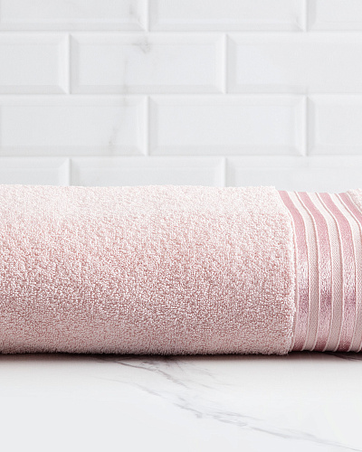 Банное полотенце Maynor 70x140см - пудровое