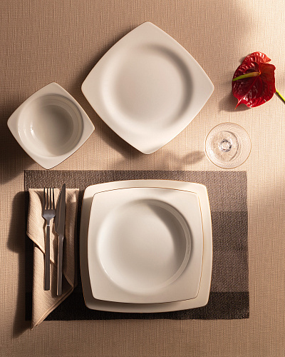 Столовый сервиз Ethan из 24 предметов, фарфор