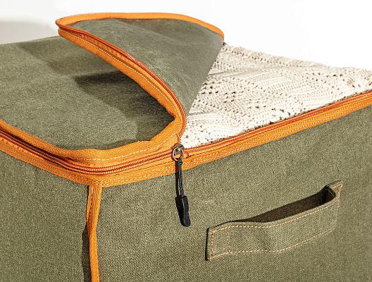 Корзина Clarita 50x42x40 см. - хаки