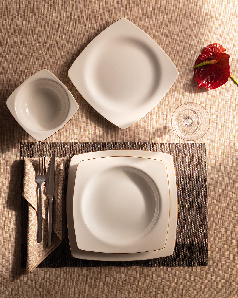 Столовый сервиз Ethan из 24 предметов, фарфор