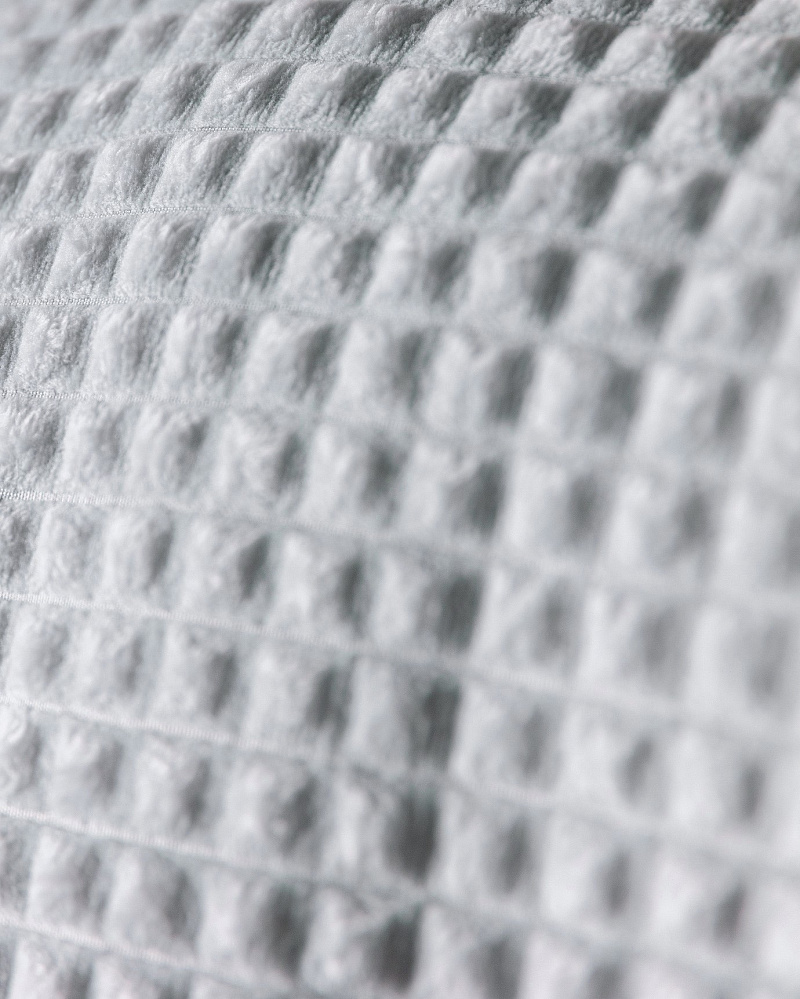 Плед Emile Welsoft с двусторонним тиснением 200x220 см. - серый