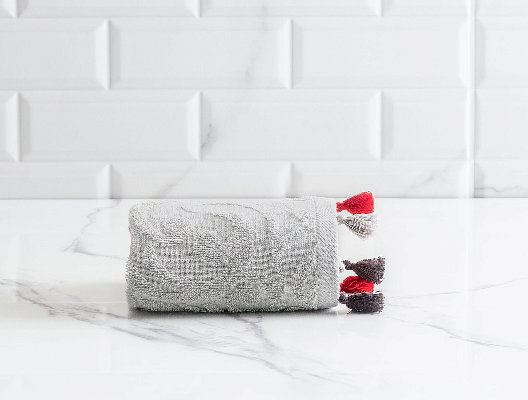Полотенце для рук Giverny 30x40см - светло-серое