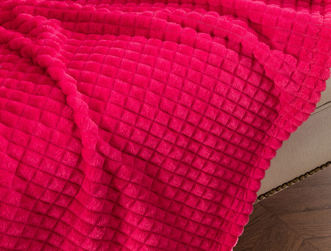 Плед Emile Welsoft 130х170 см. - фуксия
