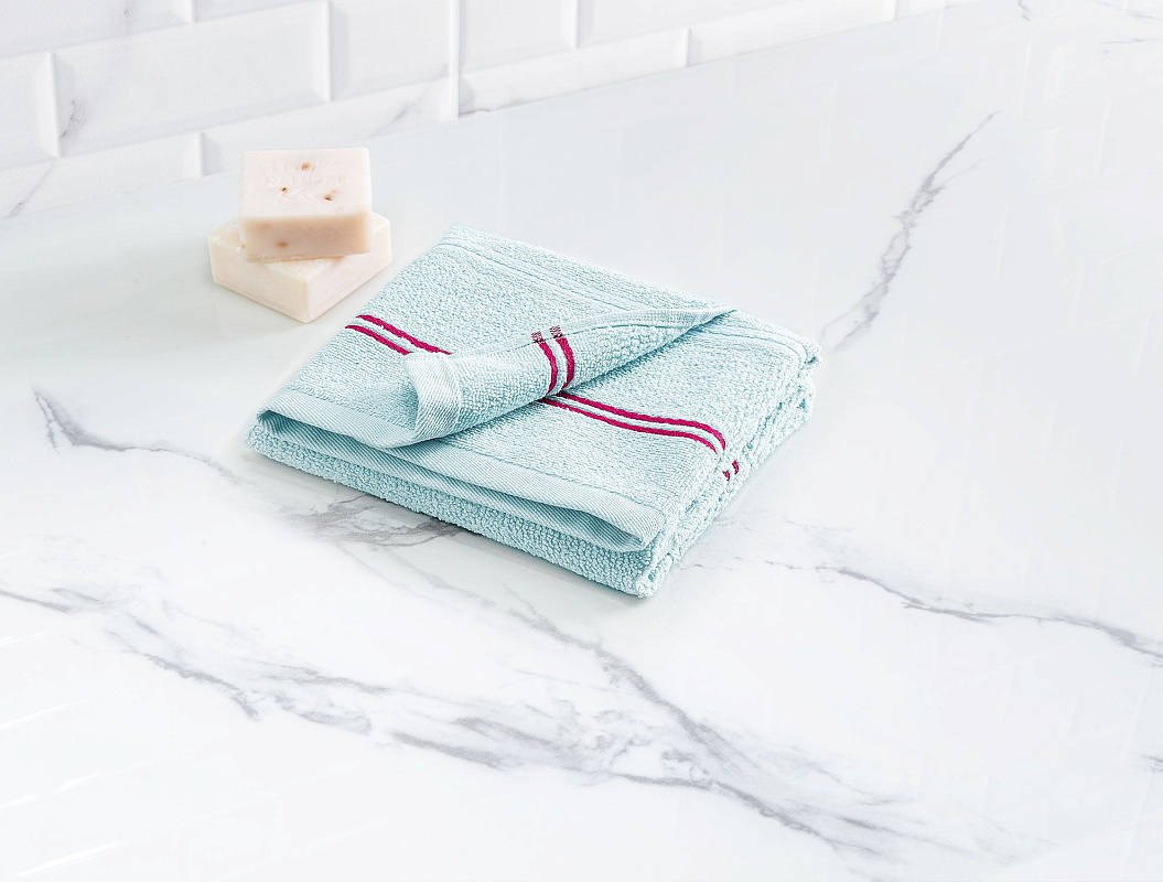 Полотенце для лица Fabien 50x70см - синий